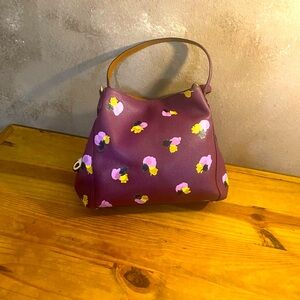 Purple coach Handbag